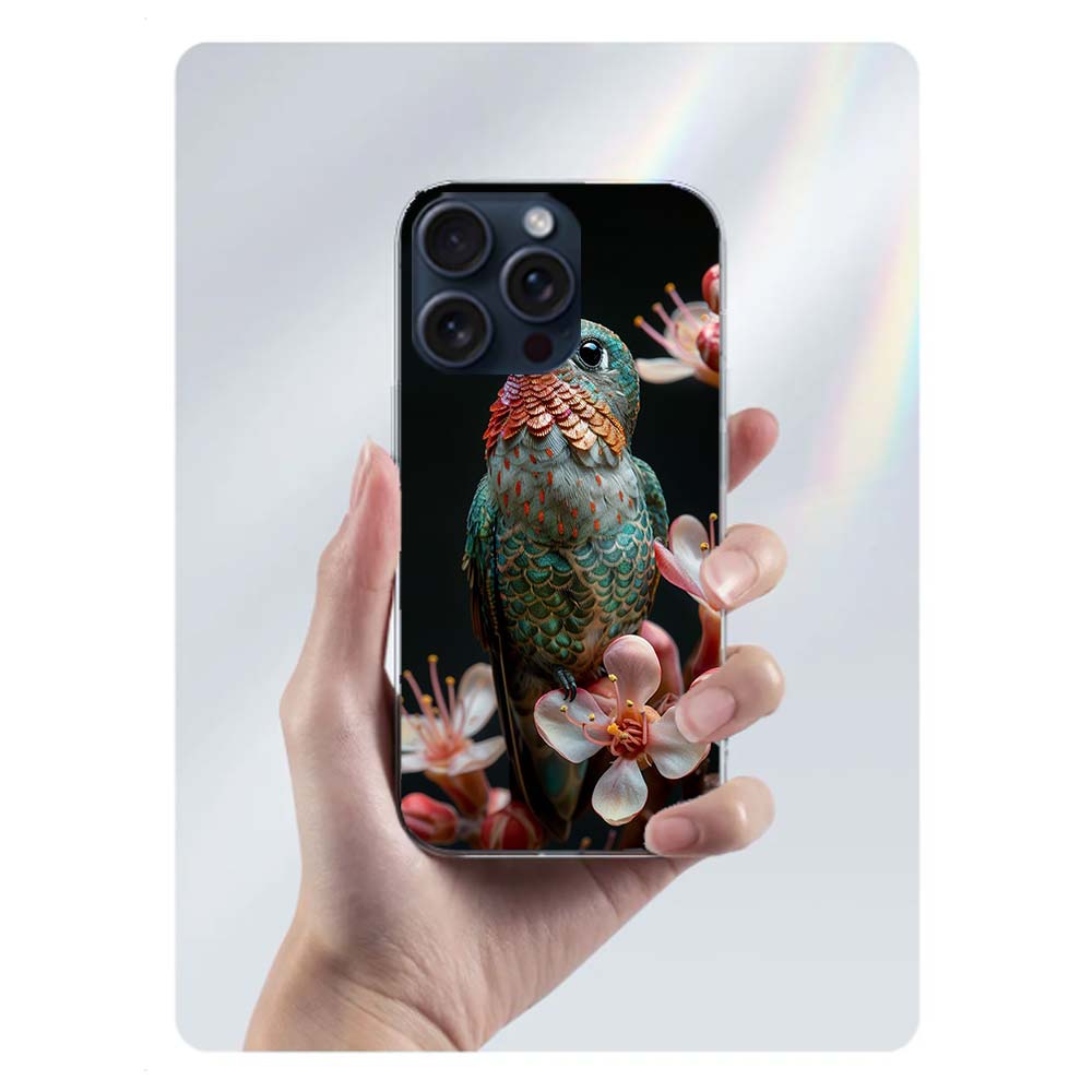 

The Spirit of Hummingbirds Clear Phone Case For Iphone 17 Air 16 Pro Max 15 Pro 14 Plus 17E 16E 11 13 12 Mini Cover Cases Fundas iPhone 16E
