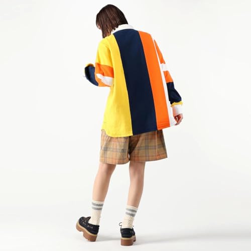 Timberland Rugby Shirt, Unisex, Adult, Lemon Chrome, Size L, TB0A64H77331