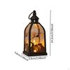 Halloween Hanging Lantern, Spooky Atmosphere, Indoor Decorative Light, Ideal for Desk, Pathway,