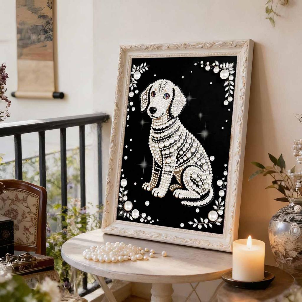 Pearl Painting Kit Animals Theme Frameless Handicraft DIY Bedroom Decoration Living Room Wall Art Room Decoration Art Craft Decoration