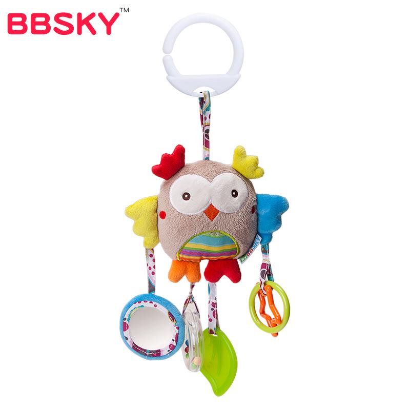 Adorable Cartoon Animal Puppy Wind Chime Toy for Baby Bed & Car Hanging