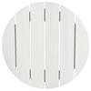 Bartisch White 55 X 55 X 107 Cm Polyethylene