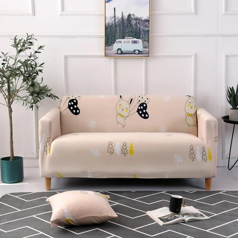 Universal All-inclusive Stretch Sofa Cover Combination Chaise Longue Three-seat Non-slip Sofa Cover Sofa Cover