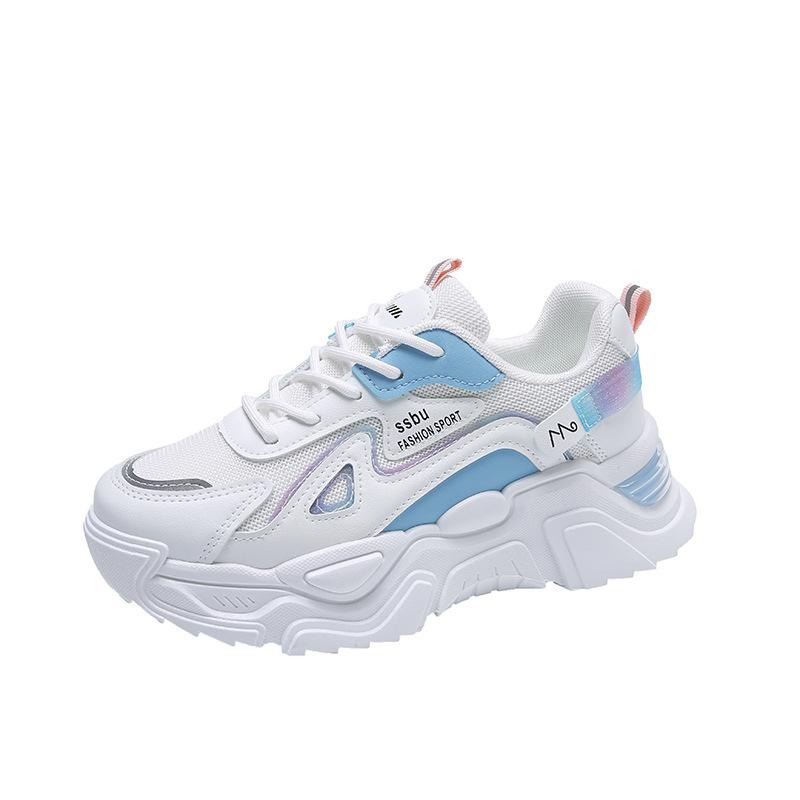 Korean Version of Daddy Shoes Women's  Autumn New Sports Casual Shoes Thick-soled Student Casual Trendy Shoes