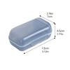 Small Travel Soap Container Secure Cover Multiple Purpose Organizers Jewelry Accessories Storage PP