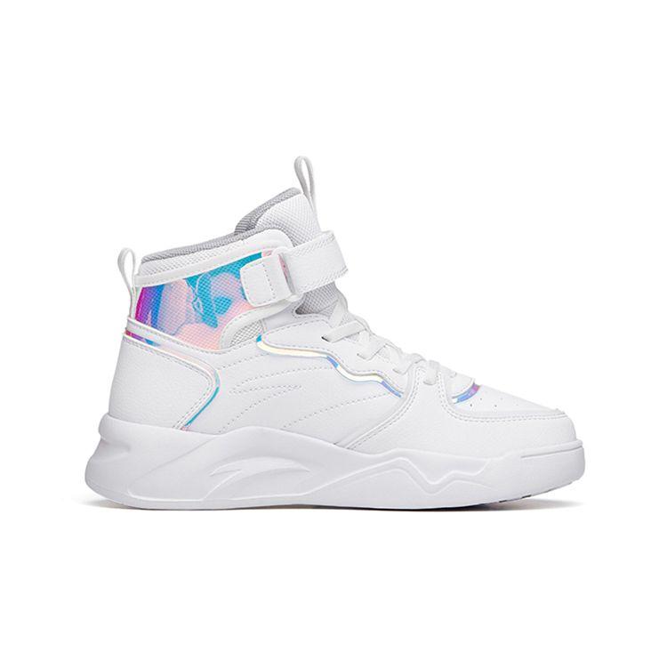 Anta Casual High-Top Kids Skate Shoes Kids Sneakers White A322138030-6