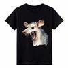 Hype Mutant Rat Streetwear T-Shirt - Kräftiges Horror-Grafik-T-Shirt für Teenager und Erwachsene