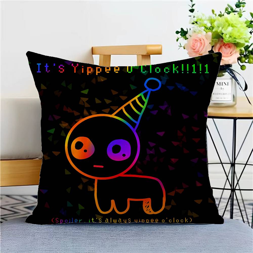 TBH Autism Creature Yippee Pillow Cover Sofa Cushion Cover Home Room Decoration Children Gift