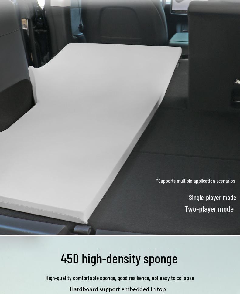 Tesla Model Y Rear Seat Foldable Mattress for Travel & Camping