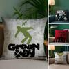 G-Green Day S-Saviors Pillow Case Sofa Living Room Bedroom Double-sided Printing Square Cushion Nap Time Pillow Case