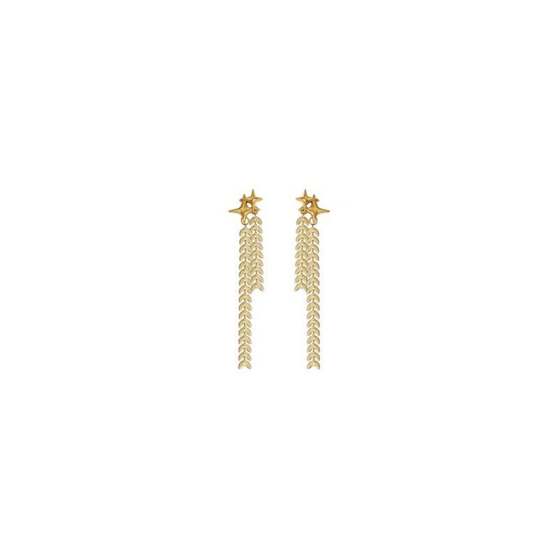 French Wheat Ear Tassel Earrings - Chic, Unique & Trendy Fashion Jewelry