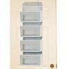 Door Hanging Organizer,2 Widened Metal Hooks For Storing Cosmetics, Stationery, Sundries, Etc.