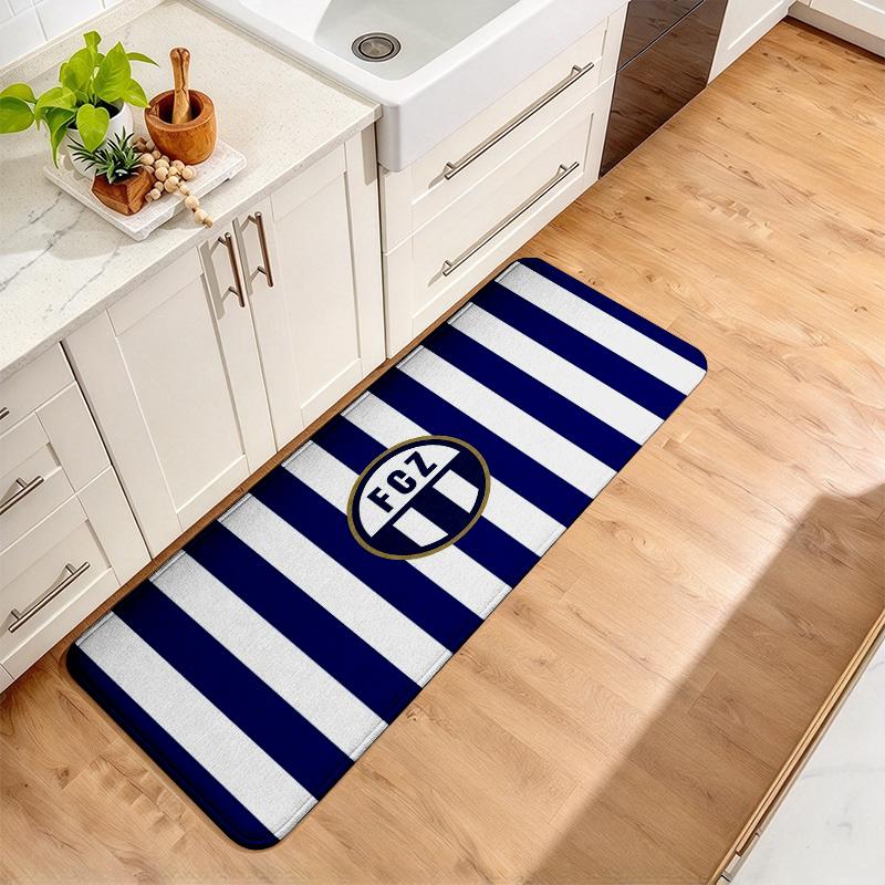 Fc Zrich Flannel Kitchen Mat Christmas Soft Area Rug Non Slip Floor Carpet Home Decoration