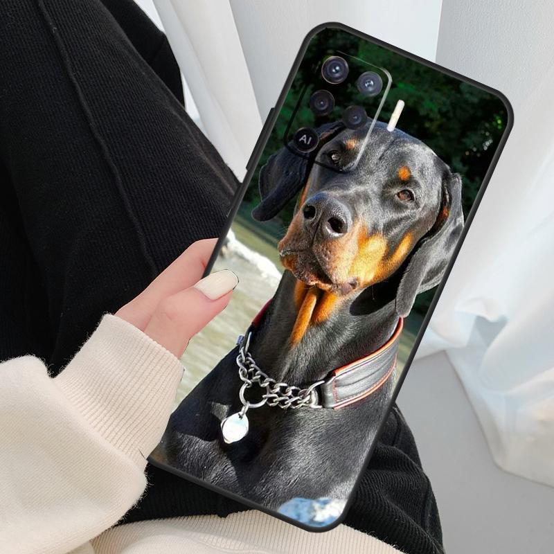 

Dachshund Doberman Dog Case For Oppo A40 A60 A80 A5 Pro A15 A16 A17 A57 A77 A94 A74 A54 A76 A96 A18 A38 A58 A78 A98 OPPO A17
