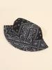 Classic Paisley Print Bucket Hat For Men Sun Protection Summer Outdoor Hat