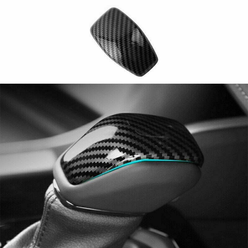 Carbon Fiber Gear Lever Shift Knob Cover Trim For Toyota Highlander - 1X