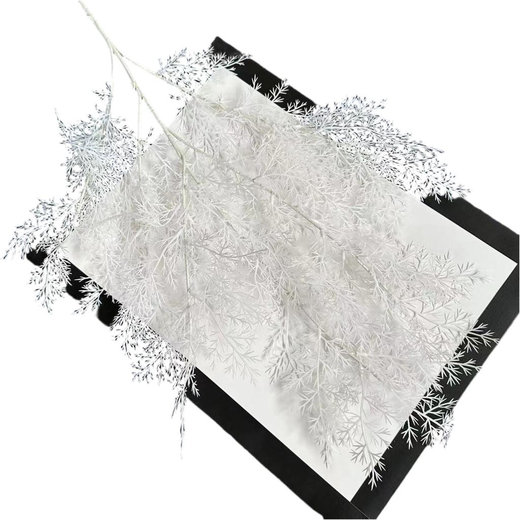 Ice Artificial Flowers , Tail Grass Ceiling Plastic Flowers, Decorative Fake Flowers for Wedding Hall Hotel Home Decoration