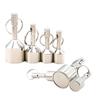 Neodymium Iron Boron Magnetic Keychain Clasp with Stainless Steel Ring