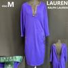 LAUREN Vestido Mini Skipper M Feminino Zíper nas Costas Azul(USADO)