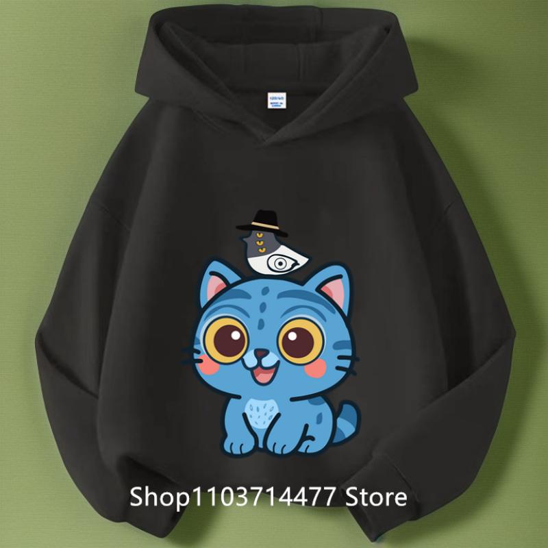KPop Demon Hunters Huntrix Boys Hoodies Girl Fashion Hoodie Children Casual Pullovers Sweaters Long Sleeves Kids Autumn Clothes