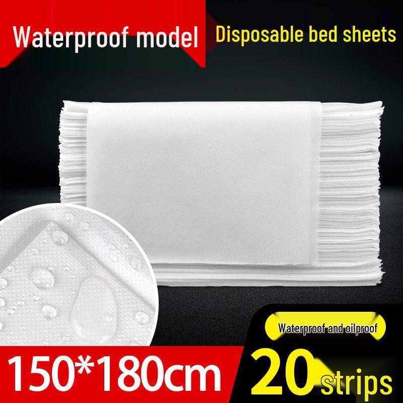 Breathable Disposable Massage Bed Sheets: Waterproof, Oil-Proof, Thickened, Non-Woven with Face Hole