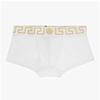 Versace Au10026 1a10011 A81h Greca Border Low Rise Mens Underwear