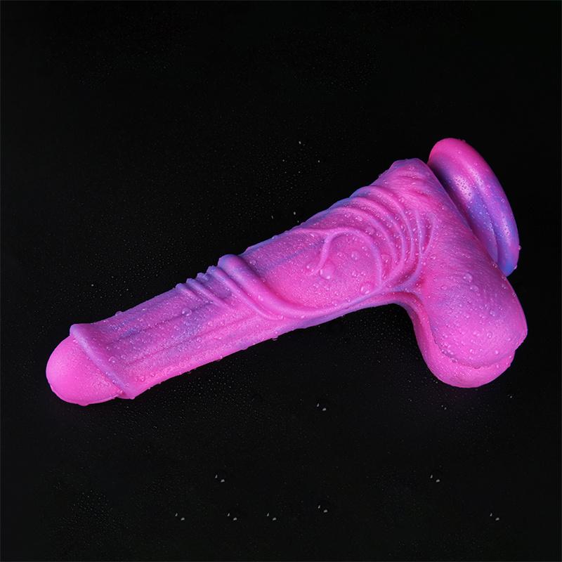 Liquid Silicone Wearable Penis Female Masturbation Device Second Tide Massage Stick Happy Adult Sex Toys