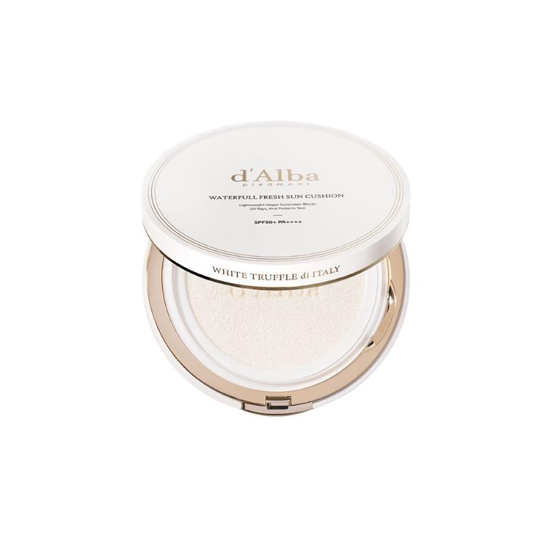 d Alba Waterfull Fresh Sun Cushion Hydrating UV Protection SPF50+ PA++++ 25g