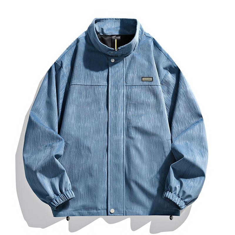 

Американская ретро куртка карго мужская весенне-осенняя новая свободная трендовая хулиганская красивая куртка в стиле хай-стрит со стойкой воротником универсальная мужская одежда 8XL