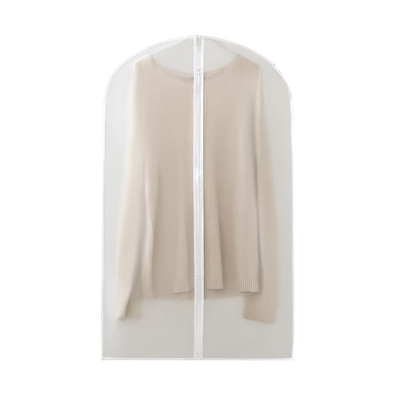 PEVA Translucent Hanging Garment Bag: Dustproof & Moistureproof Storage Cover