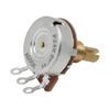 FLEOR 2PCS Guitar Potentiometers Fine 24-spline Brass Shaft Pots 500K/250K Long / Short Shaft Choose Guitar Parts