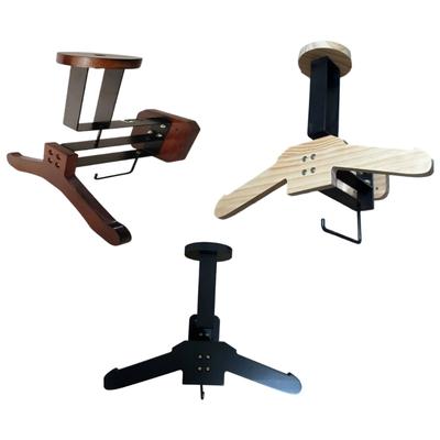 Wall-mounted Wooden Hat Rack On The Wall Motorcycle Helmets Display Rack Stand Wooden Helmet Holder