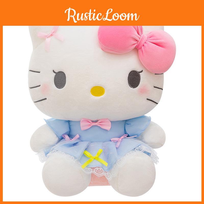 Cute Dress Bow Plush Doll Toy Pillow Children Toy For Gift Kid
