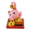 Arm Waving Fortune Cat Solar Powered Light Induction Lucky Cat Decoration for Desks Windows Car