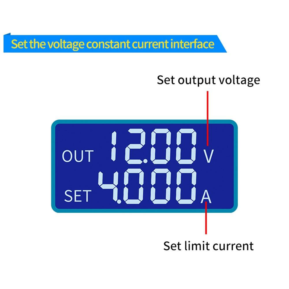 Hochwertiges programmierbares ZK 5KX Netzteil für CNC DC einstellbare Regelung