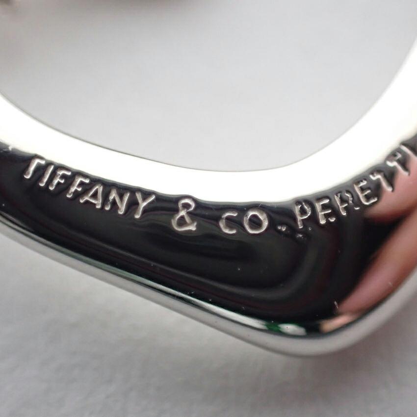 [Pre-owned] TIFFANY 925 Open Heart Pendant/Necklace/j64-6