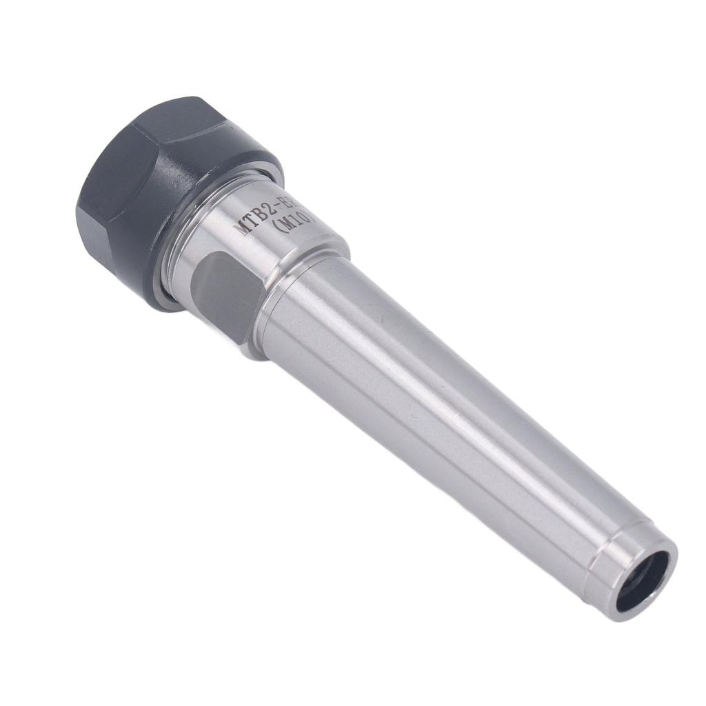 Chuck Shank Holder MTB2 ER16 M10 Manganese Steel Morse Shank Holder with ER16A Wrench for CNC Lathe