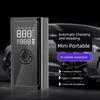 Wireless Car Air Pump, Portable Car Air Pump, High-Pressure, High-Power Automatic Air Pump for Car Tires