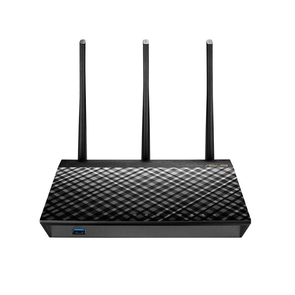ASUS WiFi Wireless Router Dual Band Mesh 2 Pack with 1300+600Mbps RT-AC67U [3-Story/4LDK] [Compatible PS5/Nintendo Switch/iPhone/android]