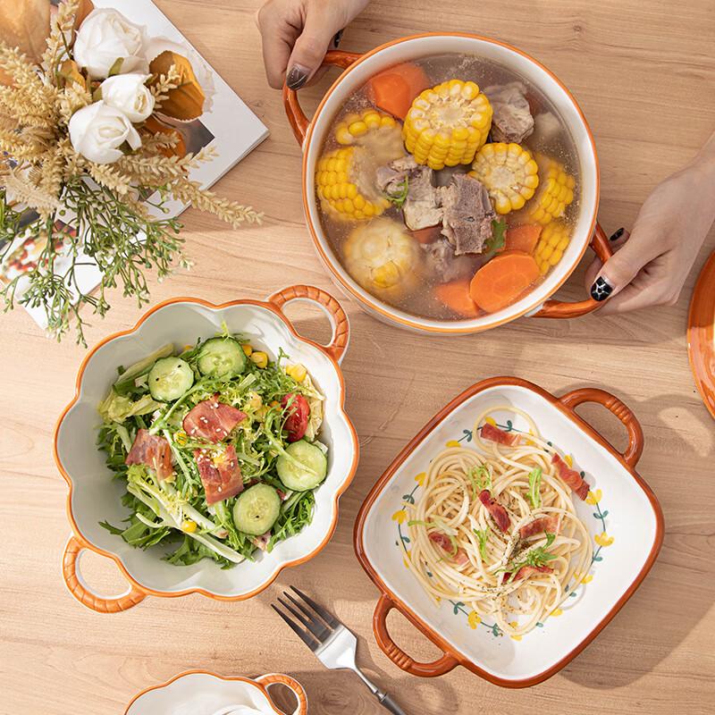 Piersson Mountain Chrysanthemum 5-teiliges Keramik-Geschirrset