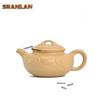 290ml Boutique Yixing Purple Clay Teapot Pure Handmade Thin Body Ruyi Antique Pot Raw Ore Ben Shan Green Mud Kettle Zisha TeaSet