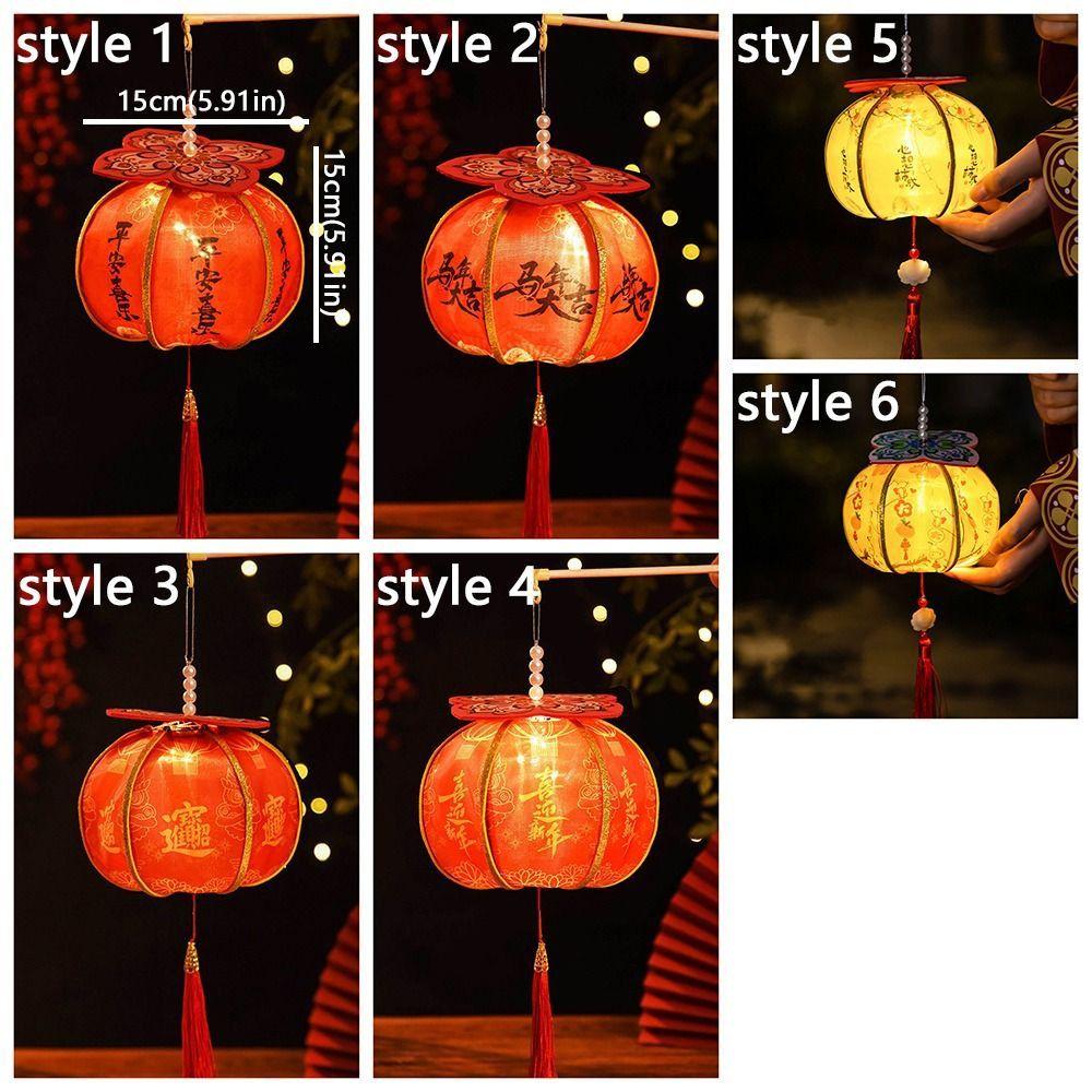 2026 Horse Year New Year Persimmon Lantern Ancient Handheld Lantern Spring Festival