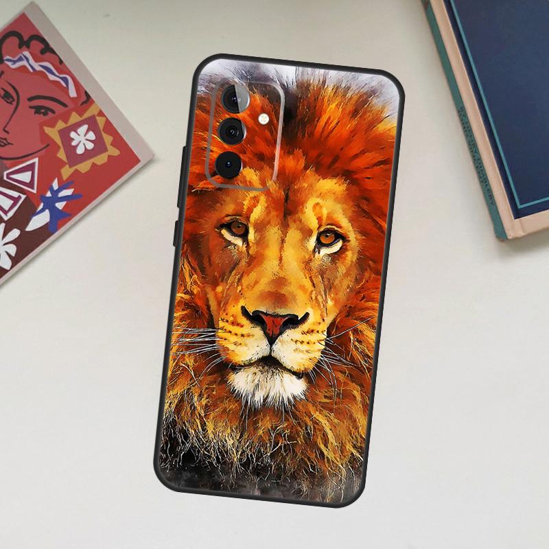 

Lion Head Case For Samsung Galaxy A17 A15 A54 A34 A14 A13 A23 A33 A53 A52 A32 A12 A56 A36 A16 A35 A55 Samsung A16
