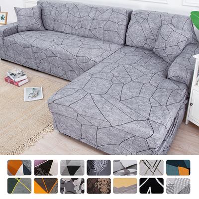 Elastic Sofa Cover Stretch Sectional Corner Couch Cover Universal Cover For Living Room Slipcover L Shaped