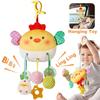 Christmas Decoration Baby Plush Toys, Stroller Toy With Sensory Details Car Seat Toys, Hanging Rattle Toys For Crib Mobile, Newb