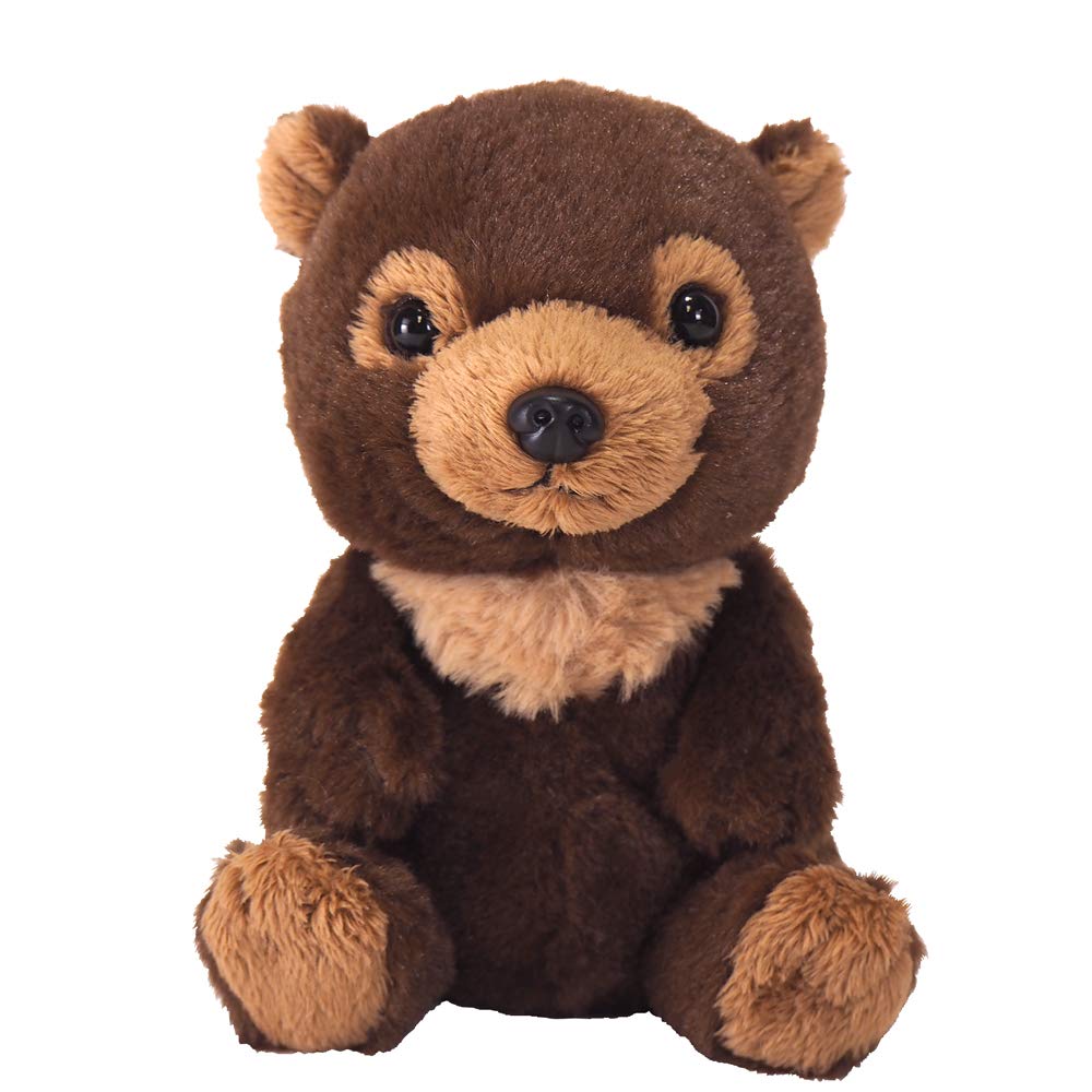 

SunLemon Fluffys Plush Toy, Small, Bear, Brown, P-6142