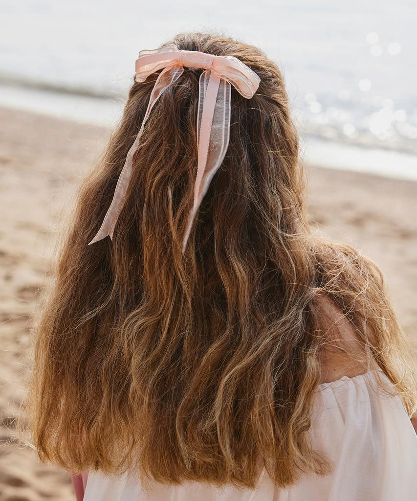Ice Garden A.508 Sheer Bow Hair-Pin