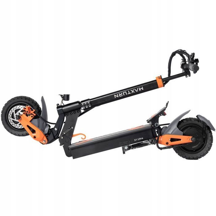 Maxturn x1 ultra - Elektrischer Klapproller - Doppelmotor 1300W - Batterie 48V 20.8Ah - Reichweite 75KM Max. 55KM/H - 10" Räder