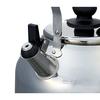 Pearl Metal Whistling Wide-Mouth Kettle, 5.0L, Induction Compatible, Stainless Steel, Daytona Plus, HB-7353