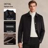 MONTAGUT Men's Wool & Cashmere Blend Winter Jacket